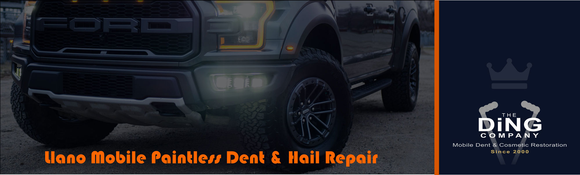 Mobile hail dent repair in Llano, TX